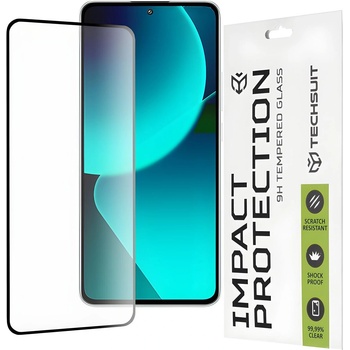Techsuit защитно пълно покриващо стъкло 111D за Xiaomi 13T/13T Pro - Черен KP29997 (29997)