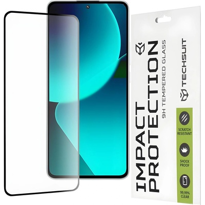 Techsuit защитно пълно покриващо стъкло 111D за Xiaomi 13T/13T Pro - Черен KP29997 (29997)