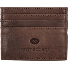 Micmacbags Everyday Creditcard puzdro na karty tmavo hnedá