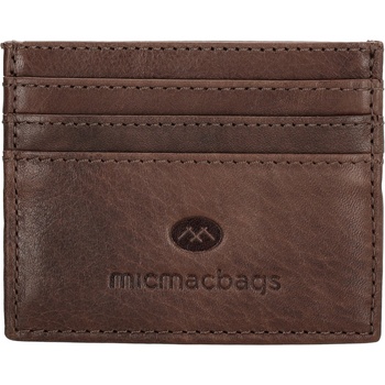 Micmacbags Everyday Creditcard puzdro na karty tmavo hnedá