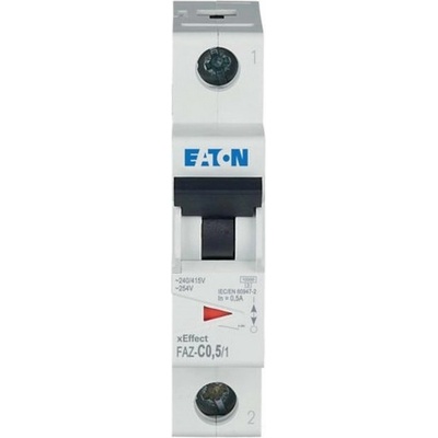 Eaton Автоматичен прекъсвач eaton faz-c0, 5/1, 278544 - 0.5 a, 1p (278544)