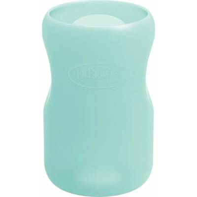 Dr. Browns Obal na sklenenú fľašu široké hrdlo silikónový tyrkysový 270 ml