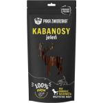 Paka Zwierzaka ПАКЕТ ЗА ДОМАШНИ ЛЮБИМЦИ - 3 колбаса кабанос от елен (80 г)
