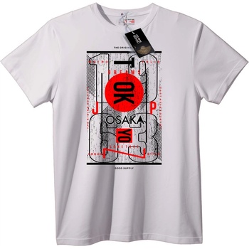 NOONEBRAND Тениска Градски Мечти на Осака - XL, Black