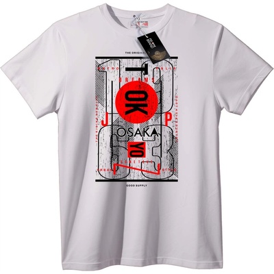 NOONEBRAND Тениска Градски Мечти на Осака - XL, Black
