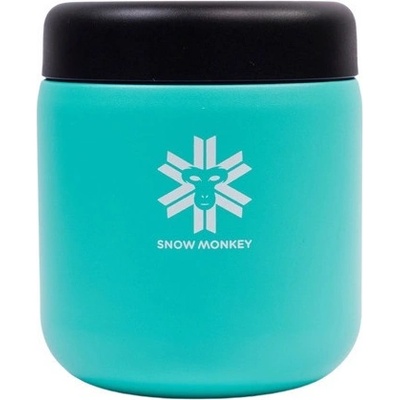 Snow Monkey Termoska na jídlo Foodie Midi 480 ml tyrkysová