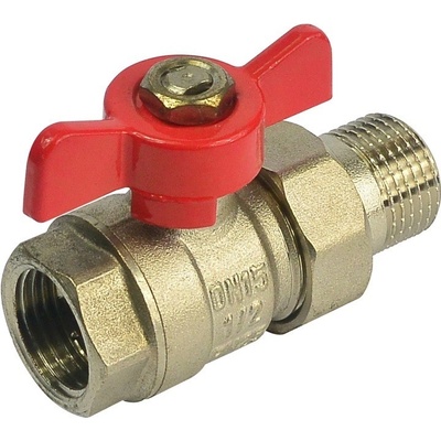 Mereo Kohout kulový kovaný, se šroubením, voda, 1/2; CR176