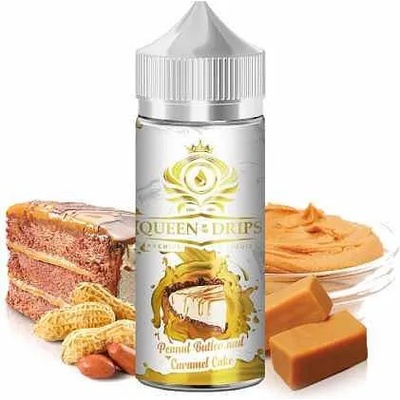 Queen Of The Drips Peanut Butter And Caramel Cake 100ml