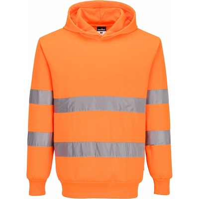Portwest Mikina ES304 Essential Hi-Vis Hooded Sweatshirt reflexní žltá