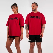 Northern Spirit Unisex tričko CrossFit Smurf oversized red alert