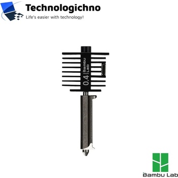 Bambu Lab Hotend A1 Series 0.4mm Hardened Steel (FAH019)