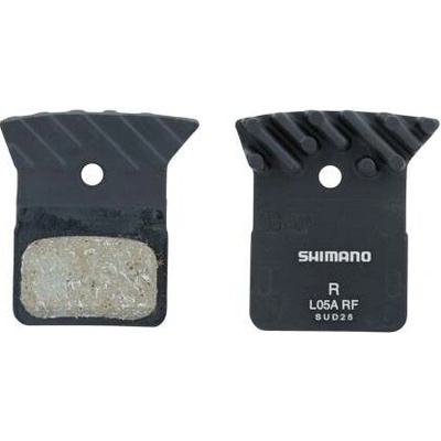 Brzdové destičky SHIMANO L05A-RF polymerové s chladičem