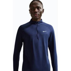 Nike Мъжки суитшърт за бягане Nike Stride 1/4 Zip Dri-Fit midnight navy