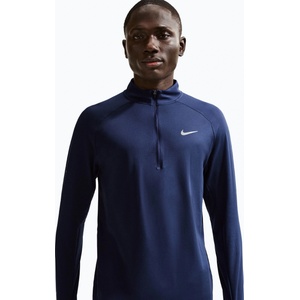 Nike Мъжки суитшърт за бягане Nike Stride 1/4 Zip Dri-Fit midnight navy