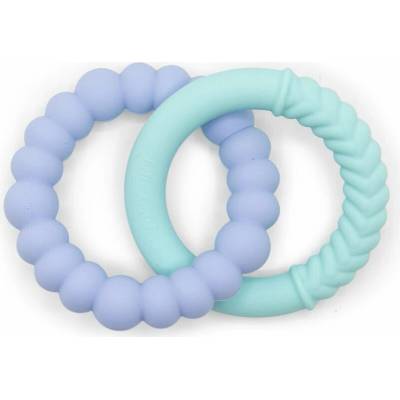 Jellystone Designs hryzátko Slnko mätová/modrá