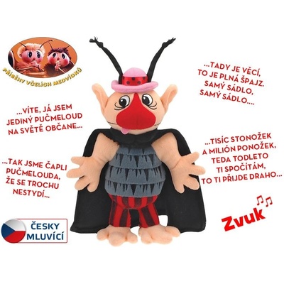 Příběhy včelích medvídků Pučmeloud plyšový 37cm česky mluvící