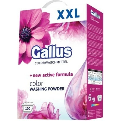 Gallus Color Prací prášek na barevné prádlo 100 PD