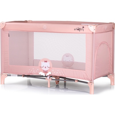 Chipolino Преносима кошара "Капри" Коте розова (kosik2504ca)