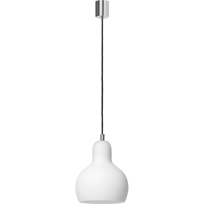 Kaspa Висяща лампа Longis I с бял абажур хром (10875103)