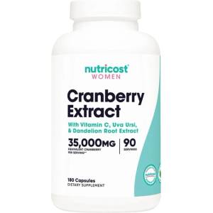Nutricost Cranberry for Women [180 капсули]