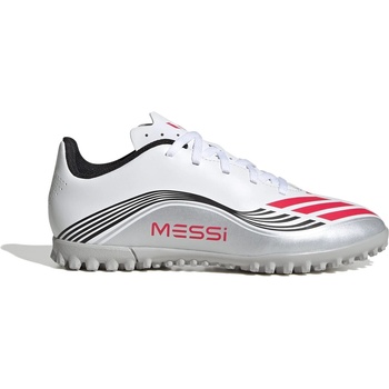 Image 1 of adidas Юношески футболни стоножки Adidas F50 Club Juniors Astro Turf Football Boots - White/Red