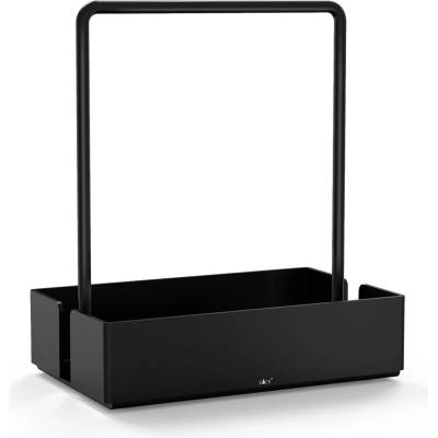 Servírovací organizér UMO 21 cm, černá, nerezová ocel, Zack