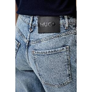 HUGO дънки straight дамски Gulianne (50563543)