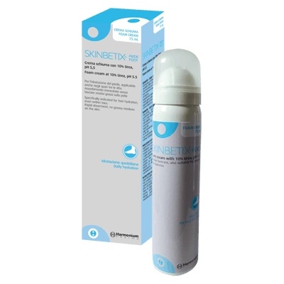Harmonium pharma Оптимално лечение на диабетно стъпало, Harmonium Pharma Skinbetix Foam cream 10% urea 75 ml