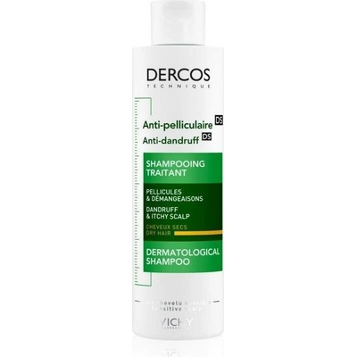 VICHY Dercos Anti-Pelliculaire šampon na suché vlasy 200 ml