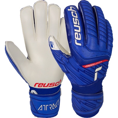 Reusch Attrakt Grip Finger Support Junior Goalkeeper Glove