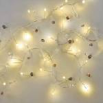 EMOS LED гирлянд 40xLED/3xAA 1, 5 m топла бяла (EMS1378)