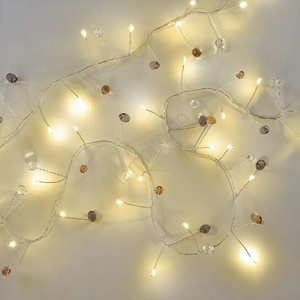 EMOS LED коледна гирлянда 40xLED/3xAA 1, 5 m топло бяло (EMS1378)