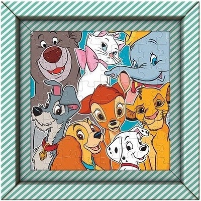 Clementoni s rámom Disney zvieratká 60 dielov