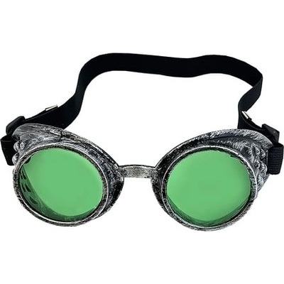 MOM Fun Company Brýle Steampunk Zelená skla