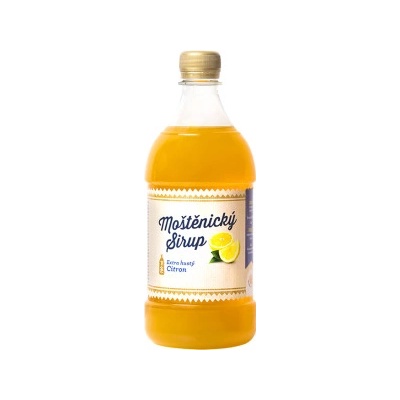 Moštěnický sirup Citron 0,7 l