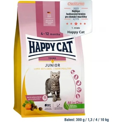 Happy Cat Junior Land Geflügel 1,3 kg