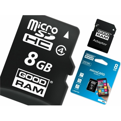 Goodram microSDHC 8 GB Class 4 M40A-0080R11