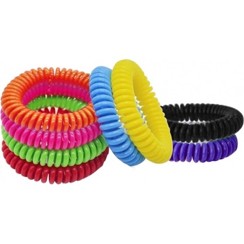 BC náramok proti komárom Trixline mix farieb