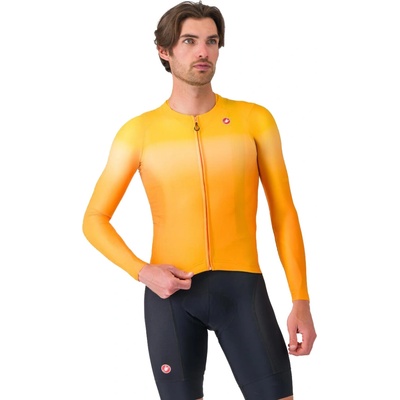 Castelli UPF LS jersey Vivid orange