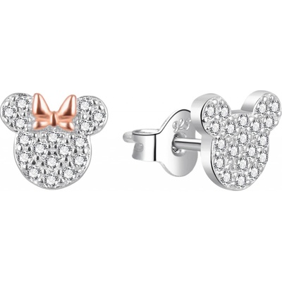 AGATO Třpitivé náušnice s Minnie AGT-ED022PW