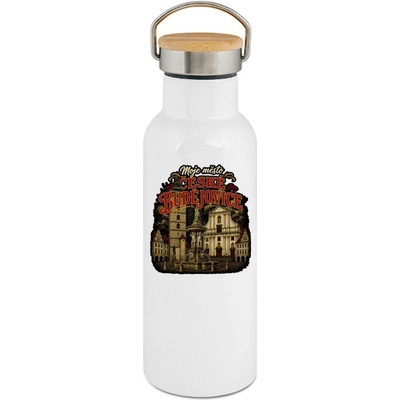 123TRIKO termoska Moje město České Budějovice 500 ml vtipné