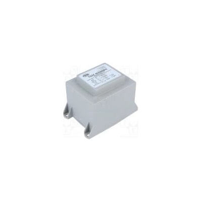 Transformátor zalévaný 45VA 230VAC 15V 15V 1,5A 1,5A PCB