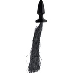 X Fun Силиконов Butt Plug с камшик "X FUN BLACK DESIRE" 43 см