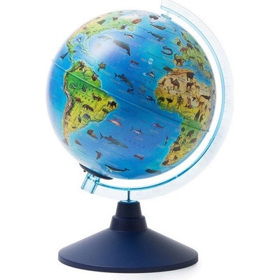 Alaysky's 32 cm ZOO Cable - Free Globe for kids with Led EN