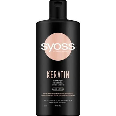 Syoss šampón keratine Blue lotus 440ml