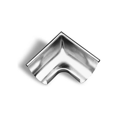 Evromat Žlabový roh vnější 330 mm pozink hnědý