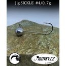 JigovkyCZ Jigová hlava SICKLE vel.4 7g 5 ks