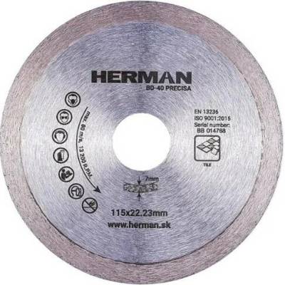 Herman Diamantový kotouč 115 mm 14010102