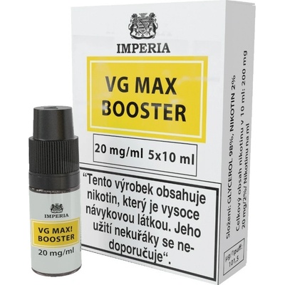 Boudoir Samadhi s.r.o. IMPERIA VG max Booster VG100 20mg 5x10ml