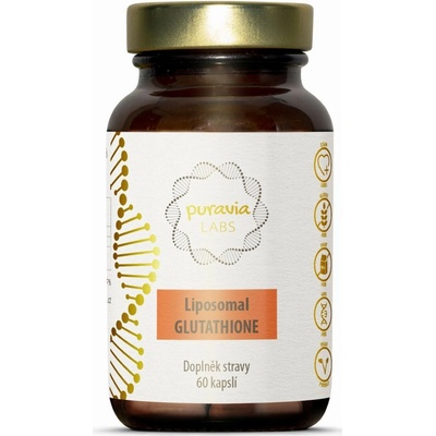 Puravia LABS Liposomální glutathion 60 kapslí